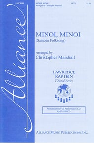 Minoi Minoi CD choral sheet music cover